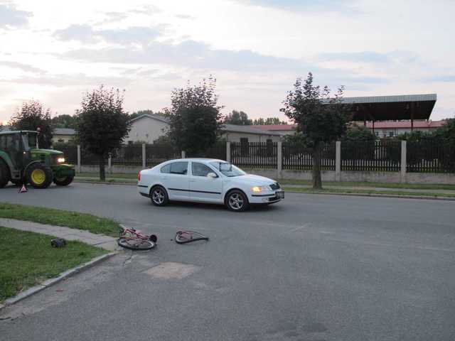 Nehoda cyklisty v Kratonohách - foto č. 1