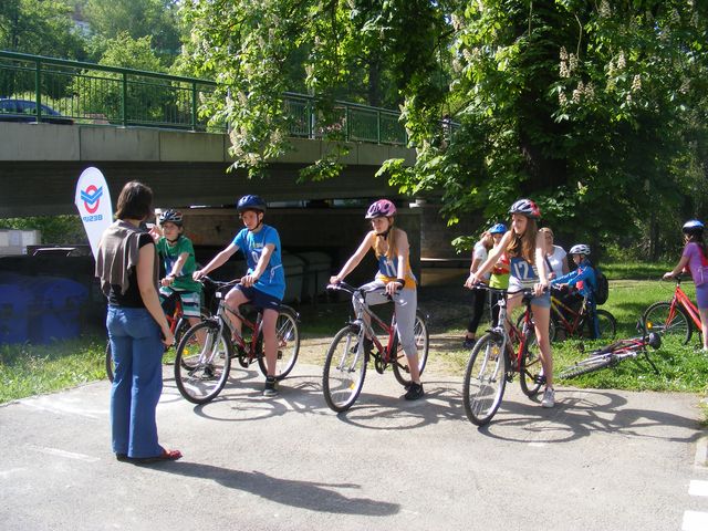 Okresní kolo dopravní soutěže Mladý cyklista - 21.5.2014 - 9.JPG