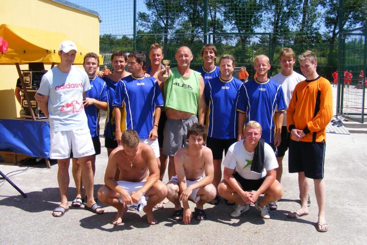 Plážový fotbal - 16. 7. 2011 - bronzový team