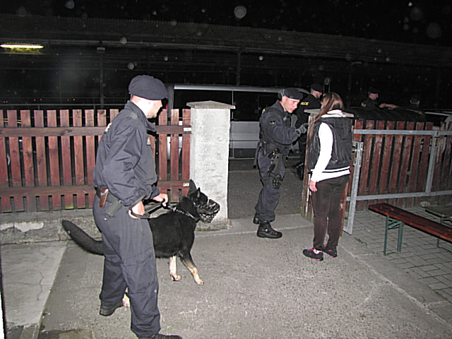 Policejní akce na Sokolovsku.