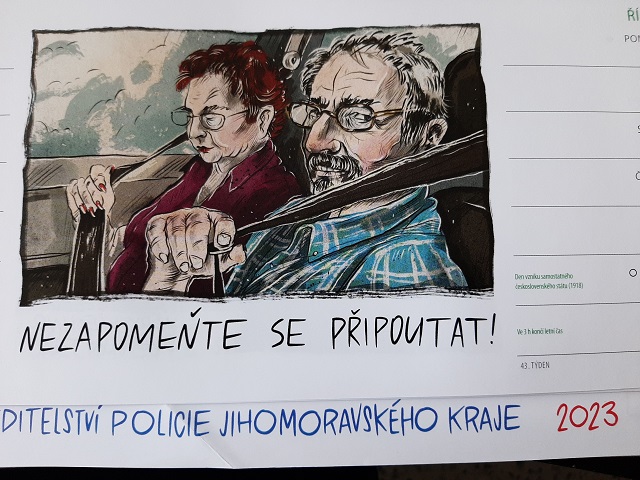 Policejní kalendáře pro seniory