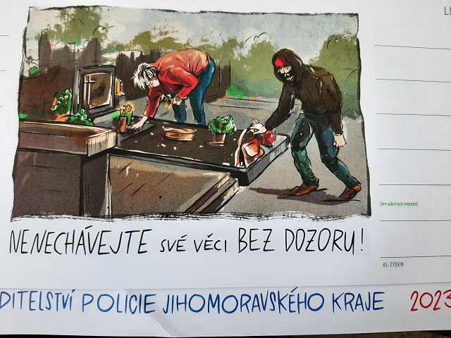 Policejní kalendáře pro seniory