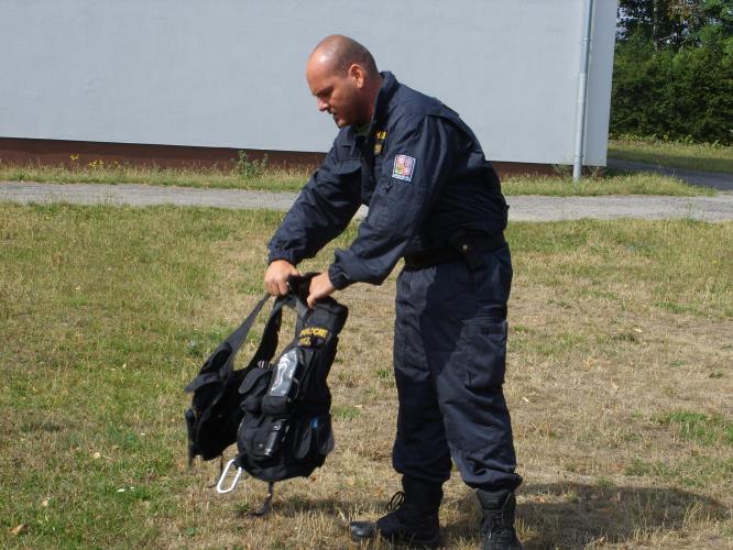 Policejní návštěva na příměstském táboře