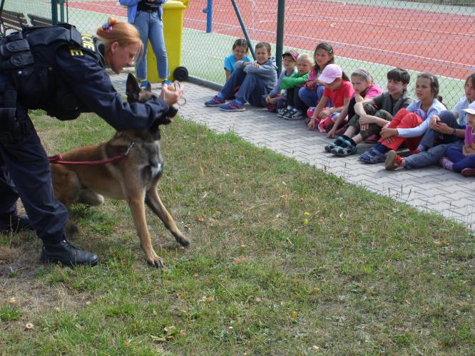 Policejní návštěva na příměstském táboře