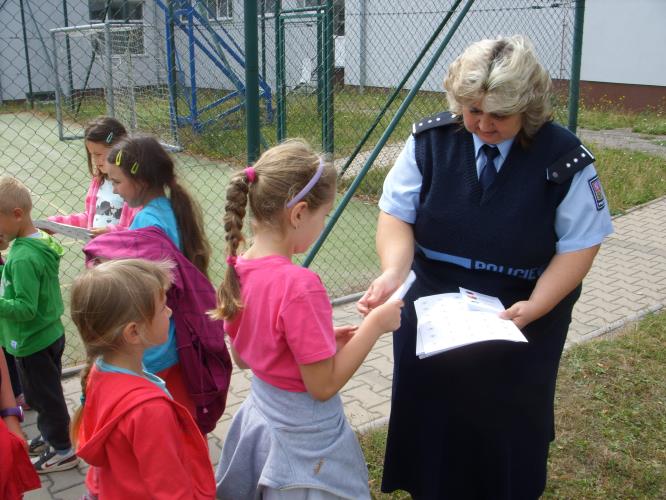 Policejní návštěva na příměstském táboře