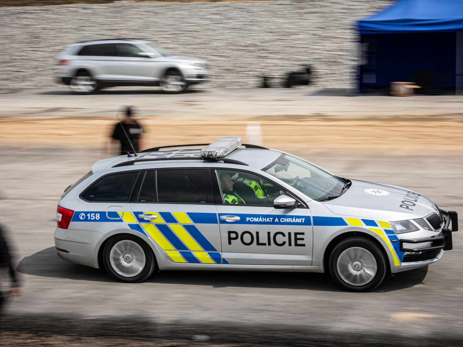 Policejní vozidlo rychlé