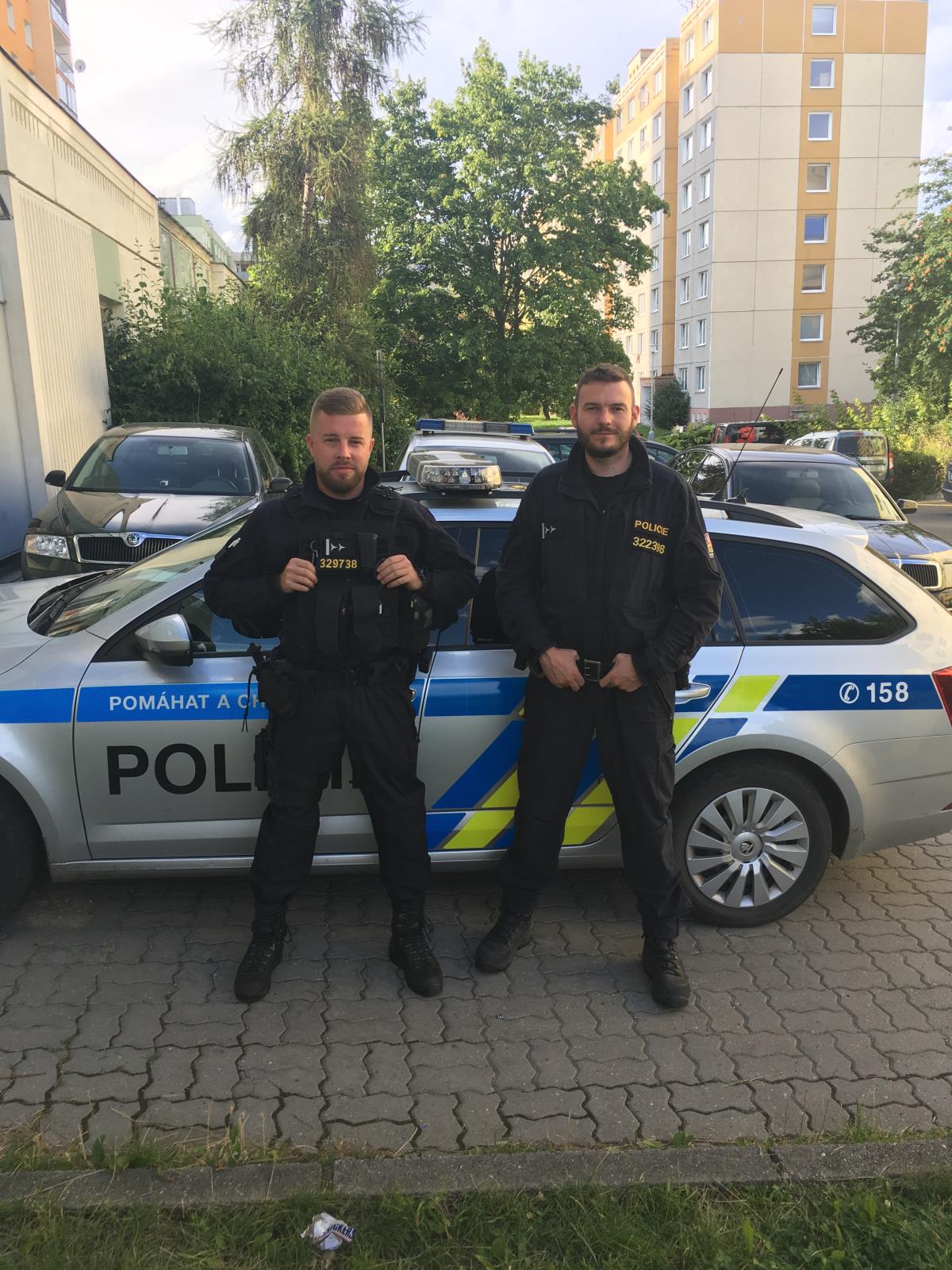 Policisté obvodního oddělení Plzeň Vinice