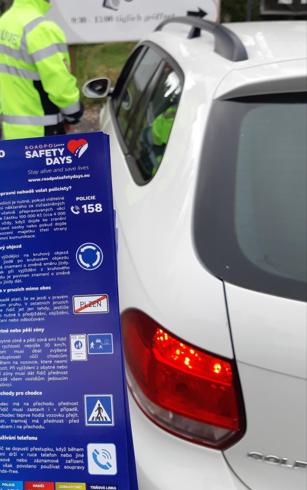 ROADPOL SAFETY DAYS na hraničním přechodu Hora Svatého Šebestiána