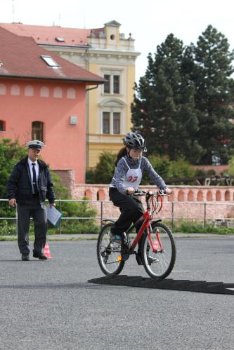 Šikovná cyklistka