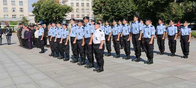 Slavnostní sliba a ocenění policistů