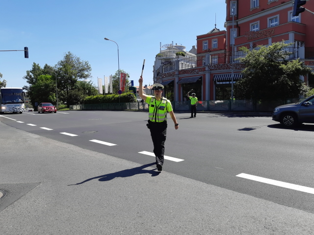 Soutěž dopravních policistů