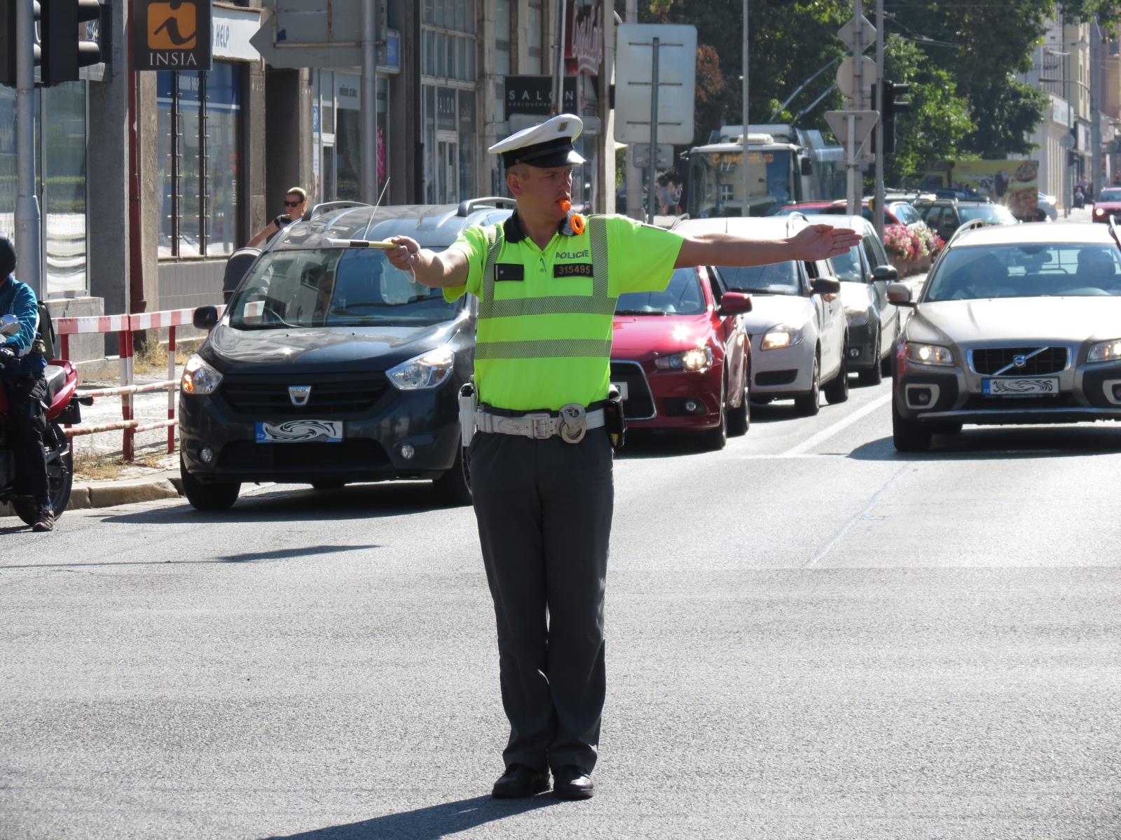 Soutěž dopravních policistů HK