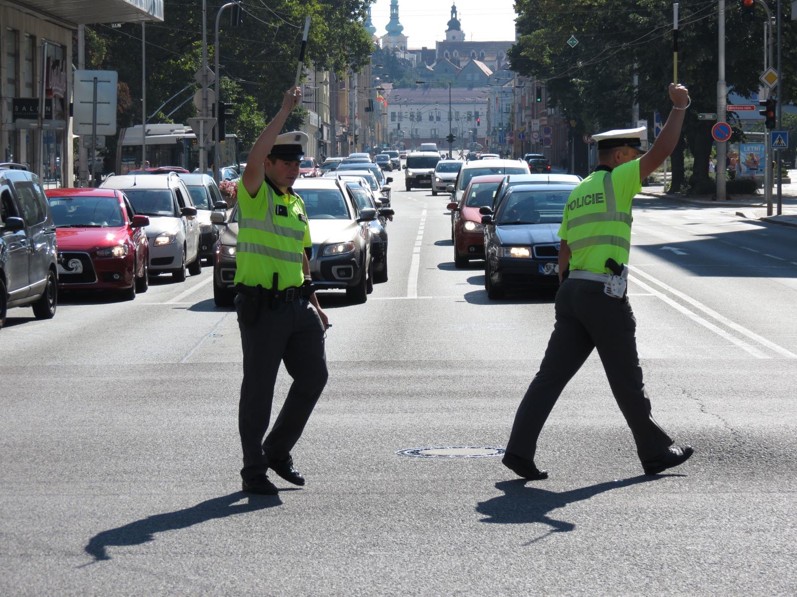 Soutěž dopravních policistů HK