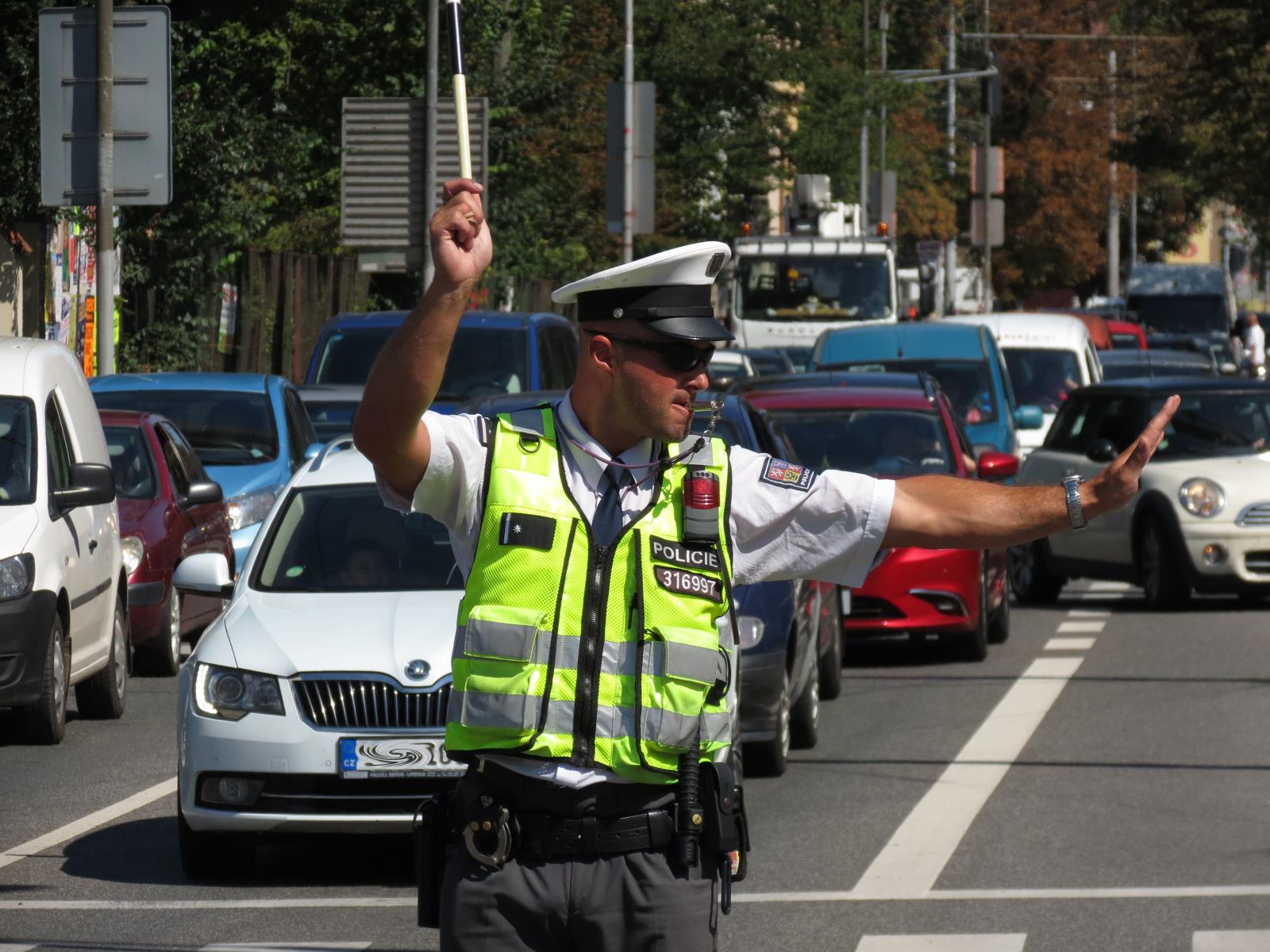 Soutěž dopravních policistů HK