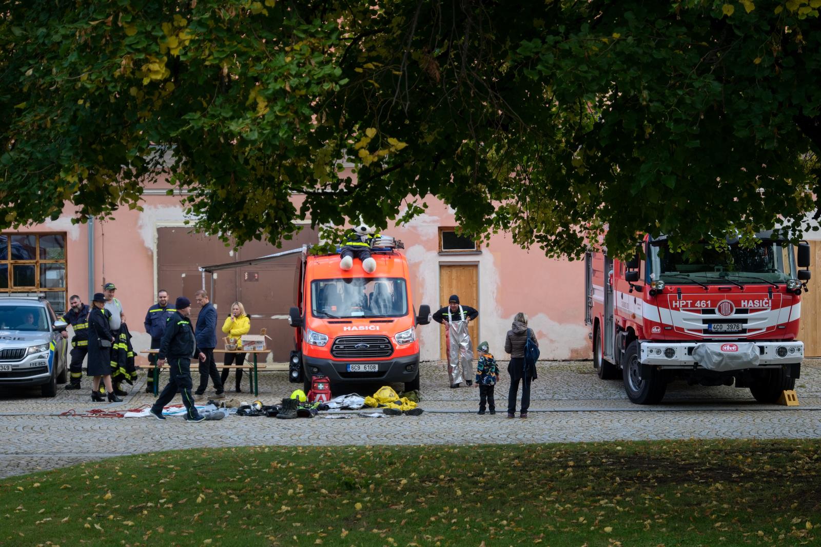 Svatomichaelská slavnost s prachatickou policií