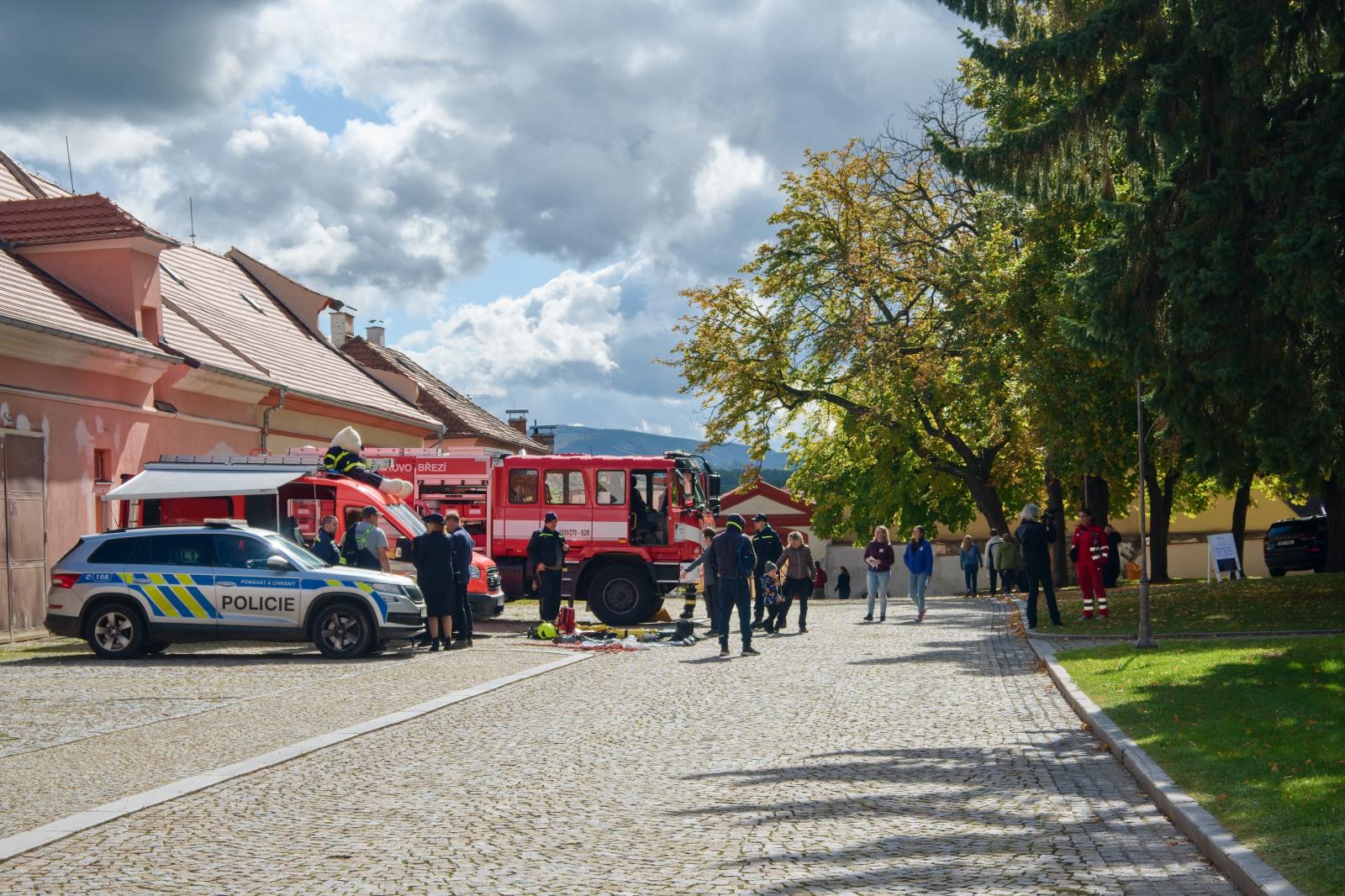 Svatomichaelská slavnost s prachatickou policií