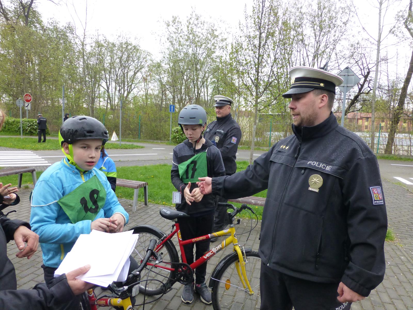 Třeboň - oblastní kolo cyklistické soutěže