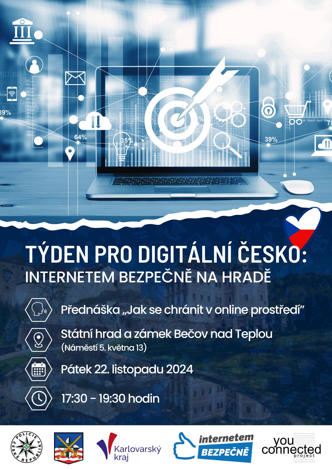 Týden pro digitální Česko - pozvánka Bečov