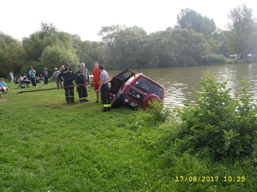 Utopený vůz Honda