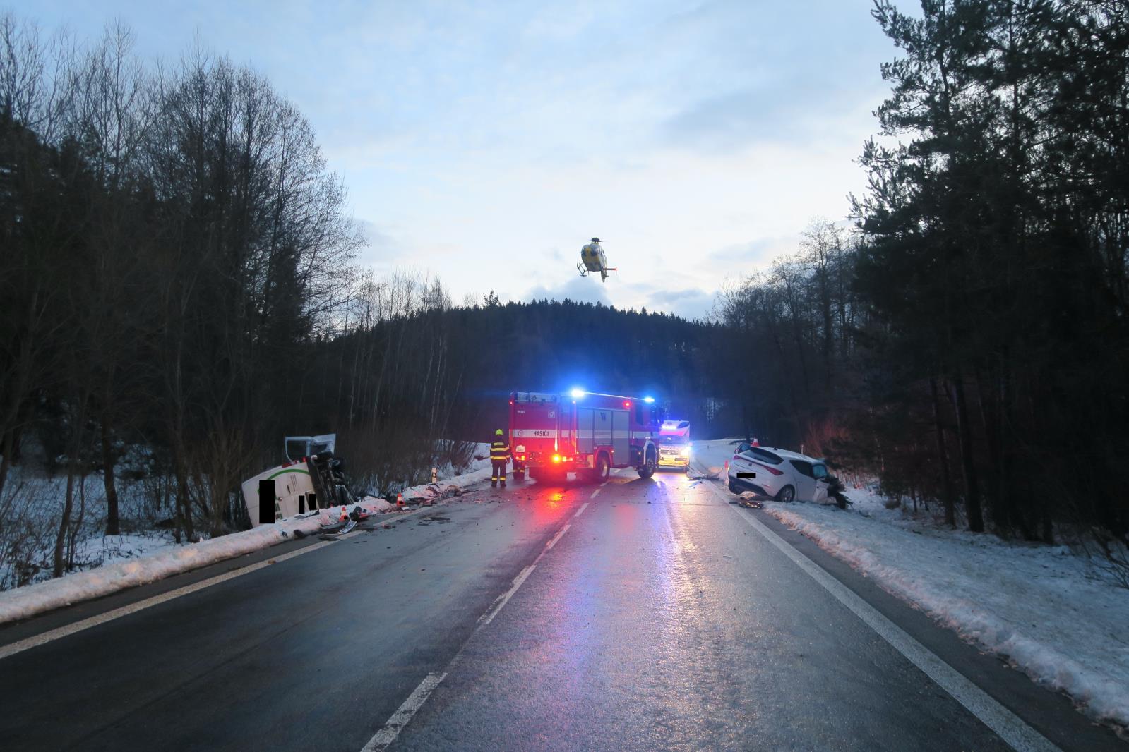 Vážná dopravní nehoda ze dne 10. 12. 2023