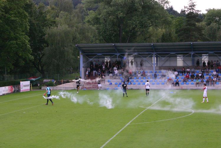 Výtržnictví na stadionu FC Písek IV.