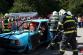 Zásah hasičů a zdravotnických záchranářů při dopravní nehodě