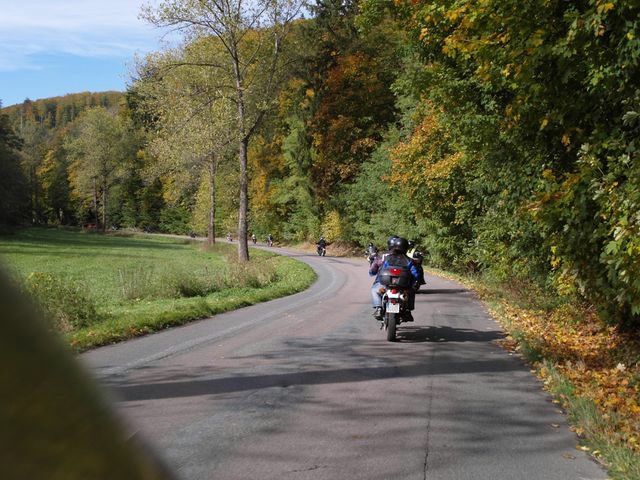 Závěrečná vyjížďka 13. 10. 2012