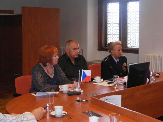 Mgr. Jitka Gjuričová,  RNDr. Ivo Šanc, CSc., plk. JUDr. Blanka Matějů