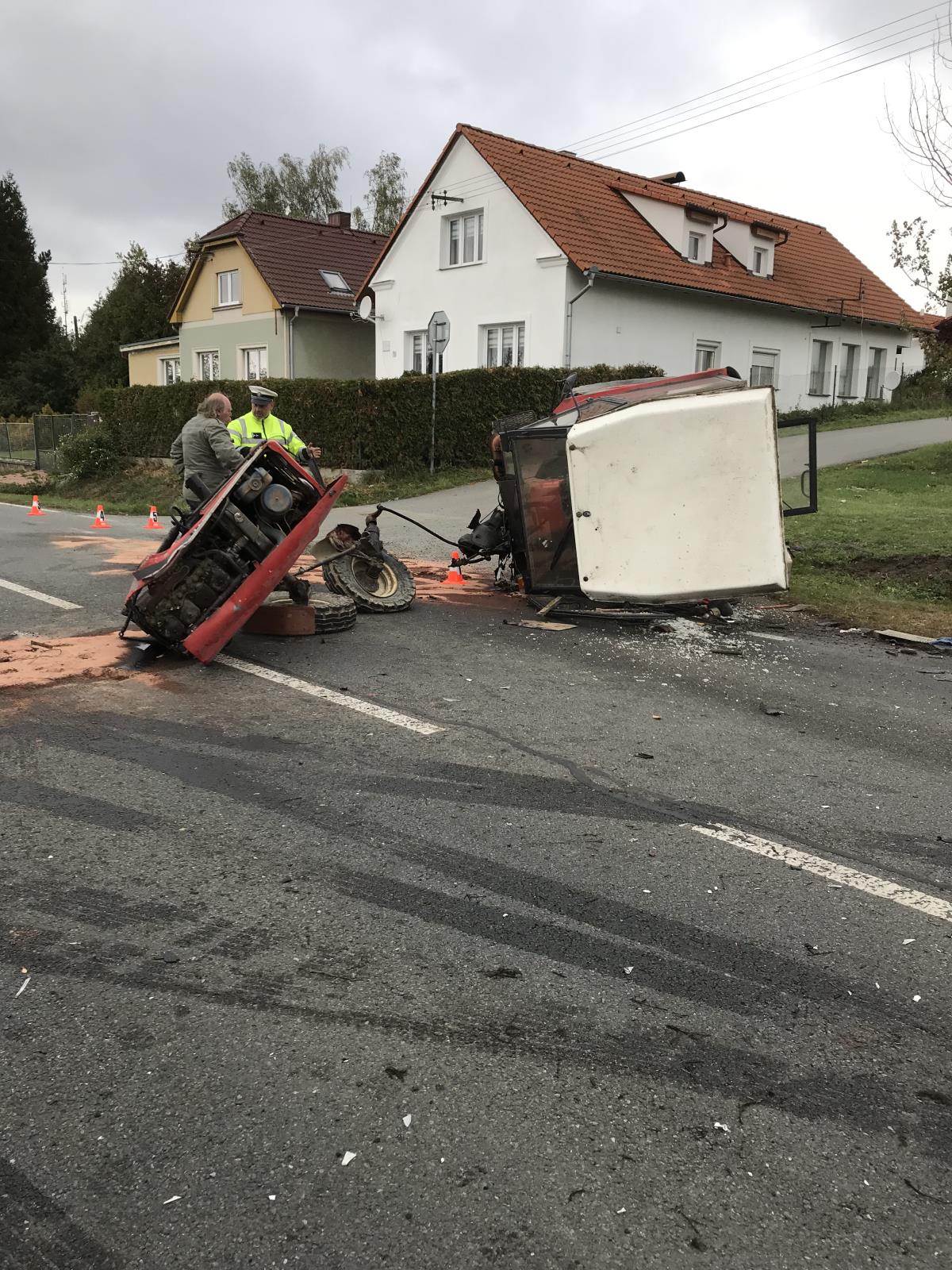 dopravní nehoda Holostřevy