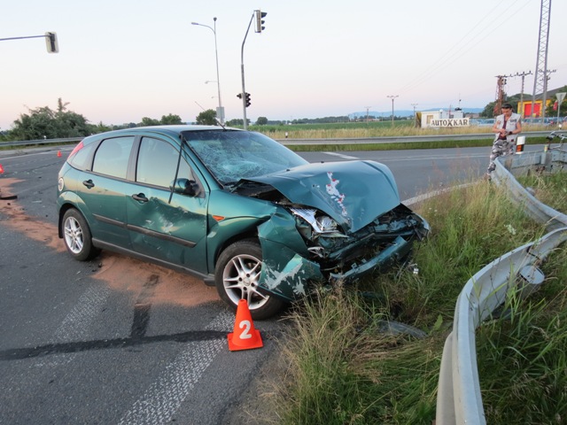dopravní nehoda Kroměříž