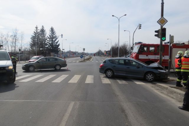 dopravní nehoda v Šumperku