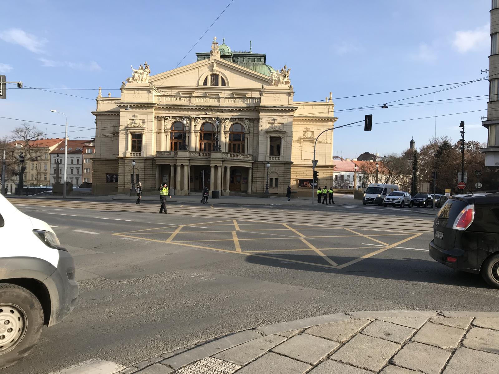 foto regulace na křižovatkách