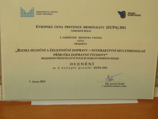 ocenění ECPA 2011      1