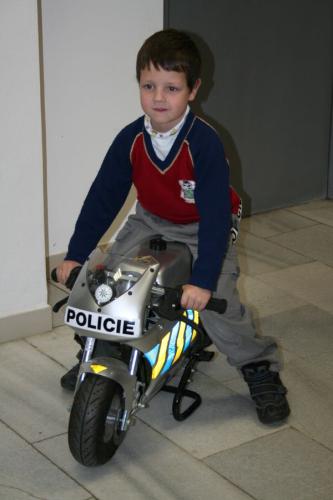 policejní minibike
