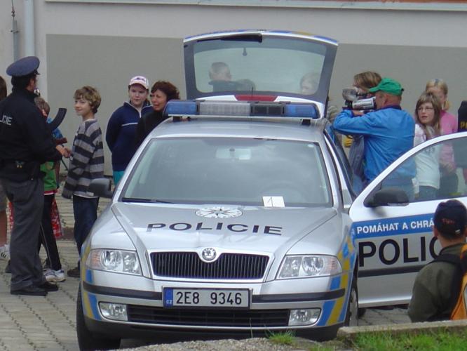 policejní vůz