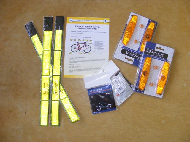 předměty pro cyklisty