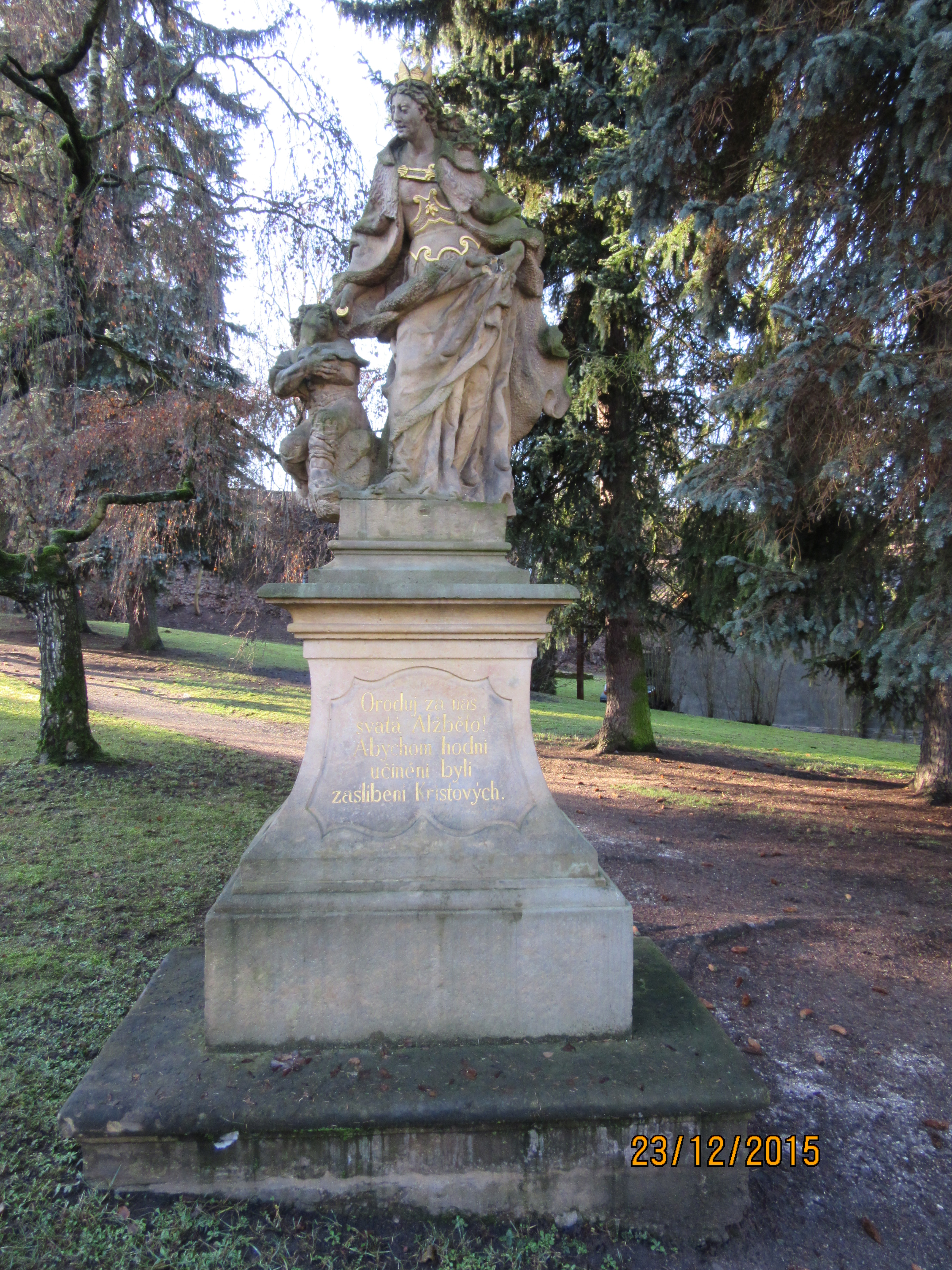 socha sv. Alžběty