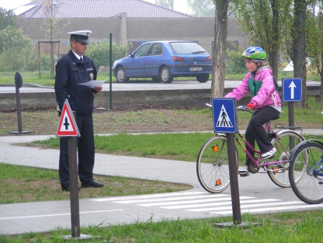 soutěž mladých cyklistů v Bystřici