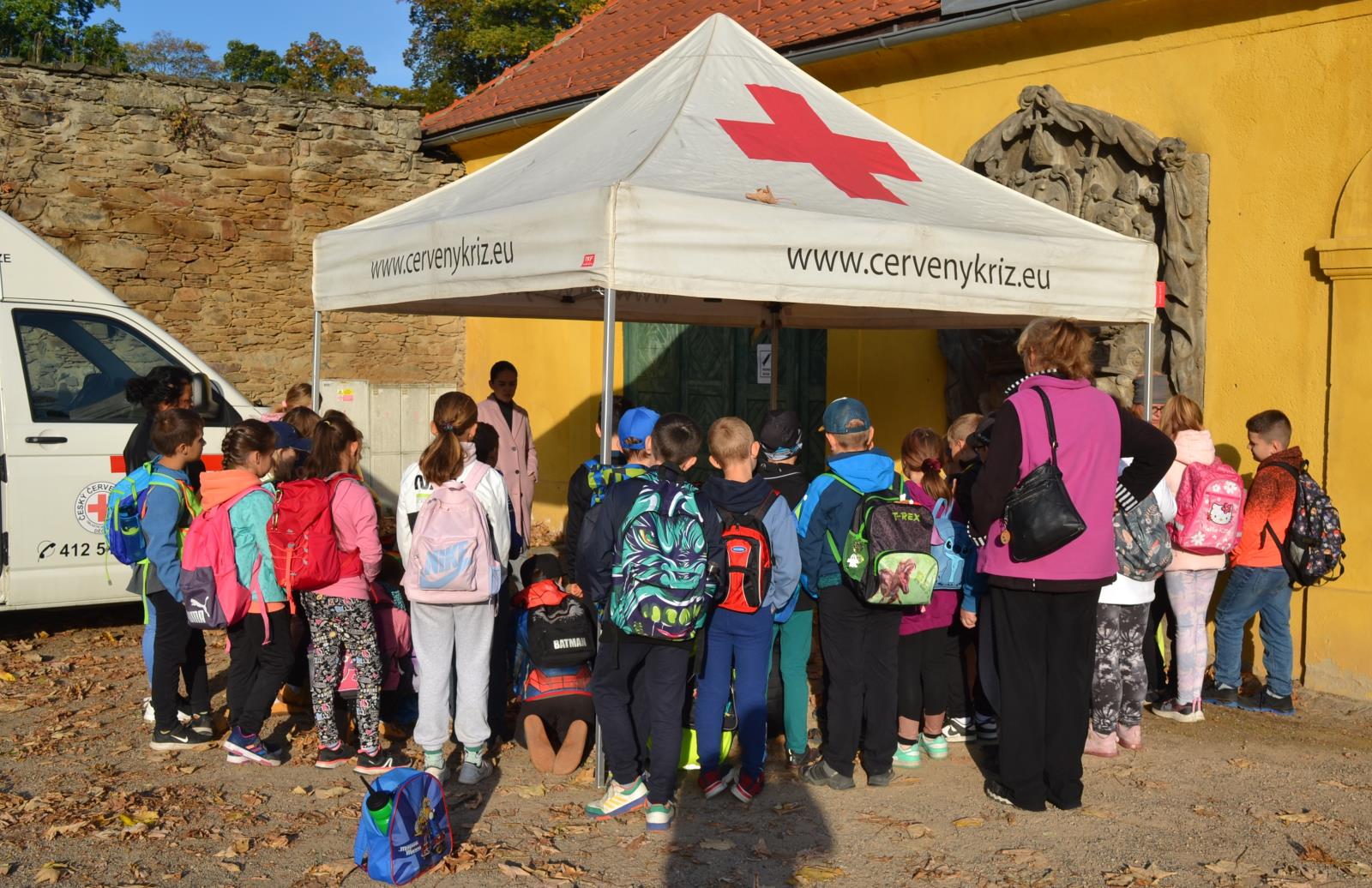 stanoviště zdravotníků autor foto Tomáš Straka