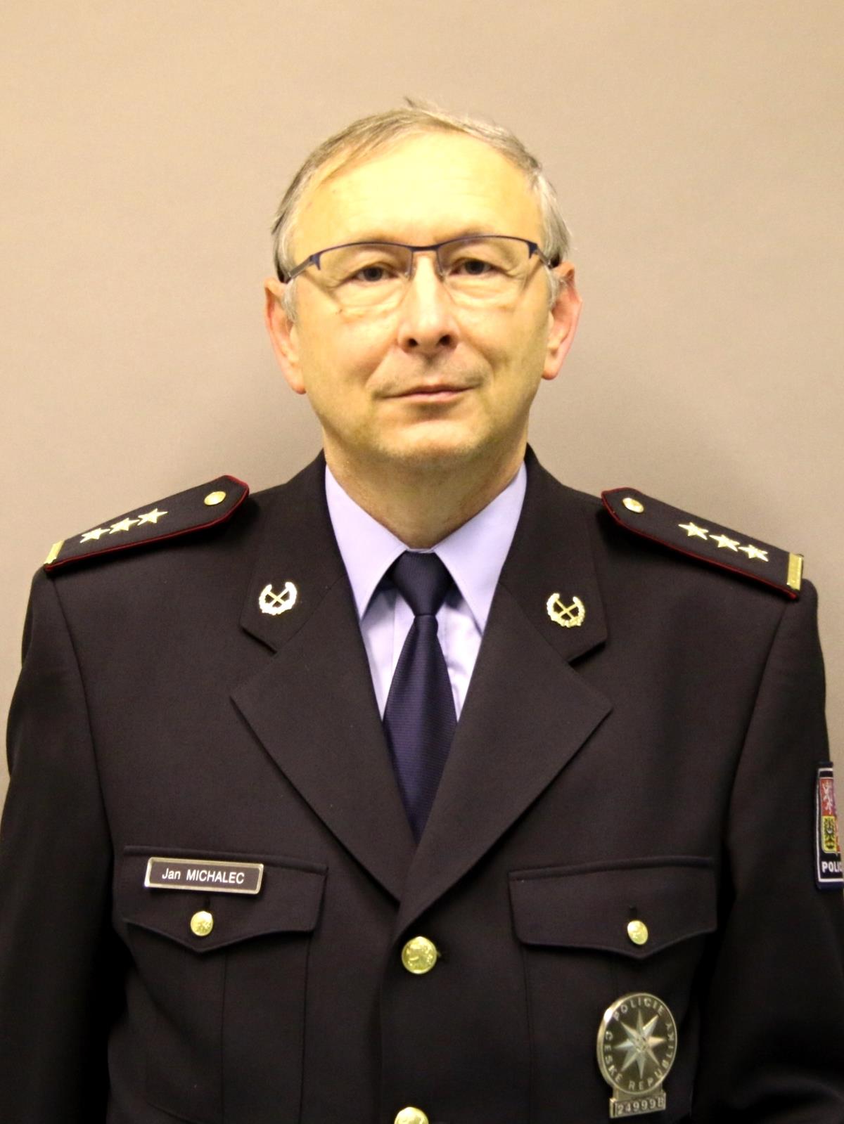 vedoucí územního odboru - plk. Mgr. Ing. Jan Michalec