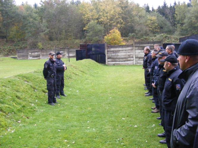 zahájení střelecké soutěže 23.10.2014